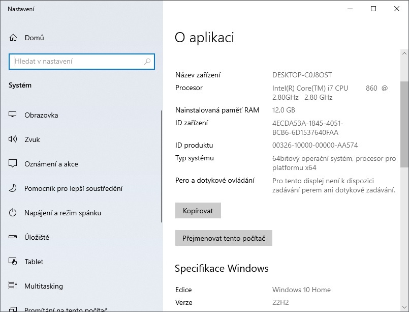 Herní PC Intel Core i7, 12GB DDR3, SSD, Nvidia GeForce 4GB - 3