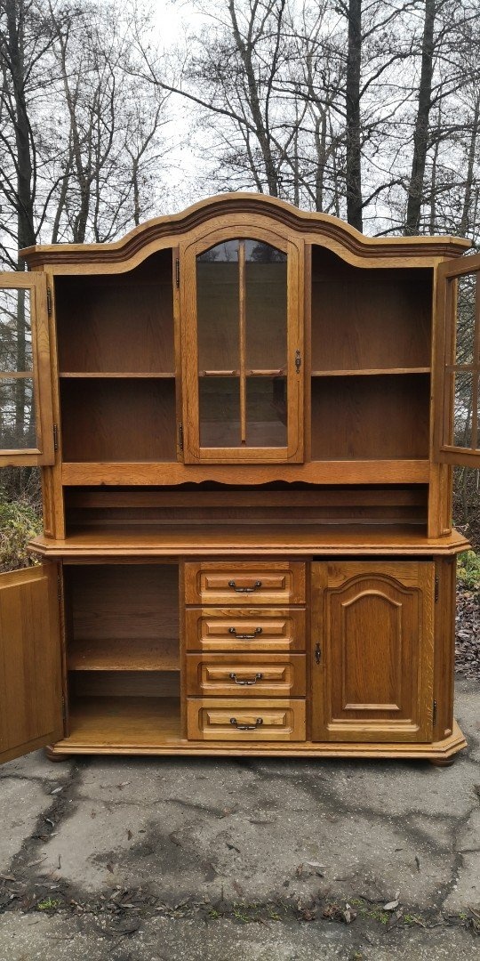 Rustikální masivní příborník - 3