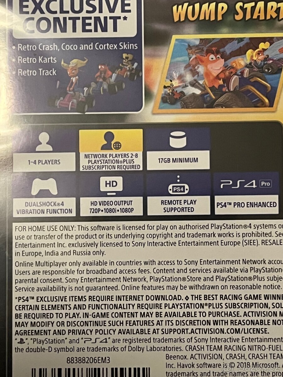 Ps4 hra CTR crash team racing - 3