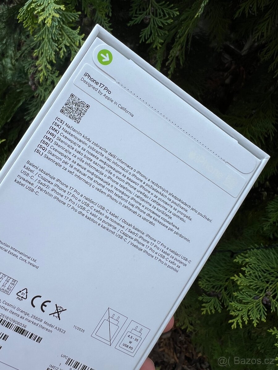 iPhone 17 PRO 256Gb…Úplně nový..CZ - 3
