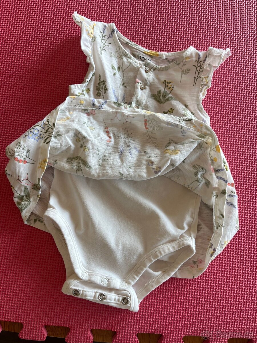 Šaty s body Lindex 4-6 měsíců - 3