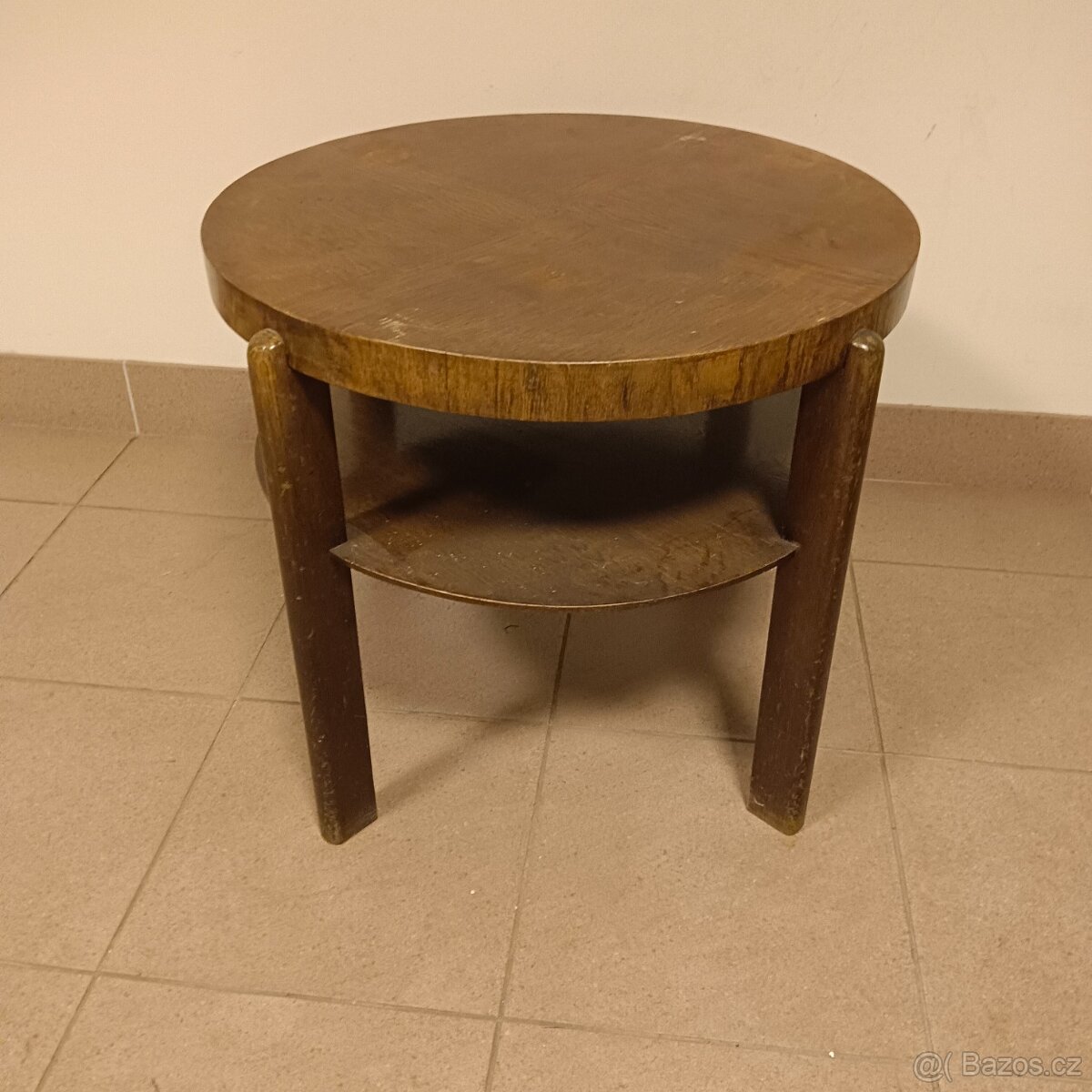 Kulatý stůl retro 50 léta - 3