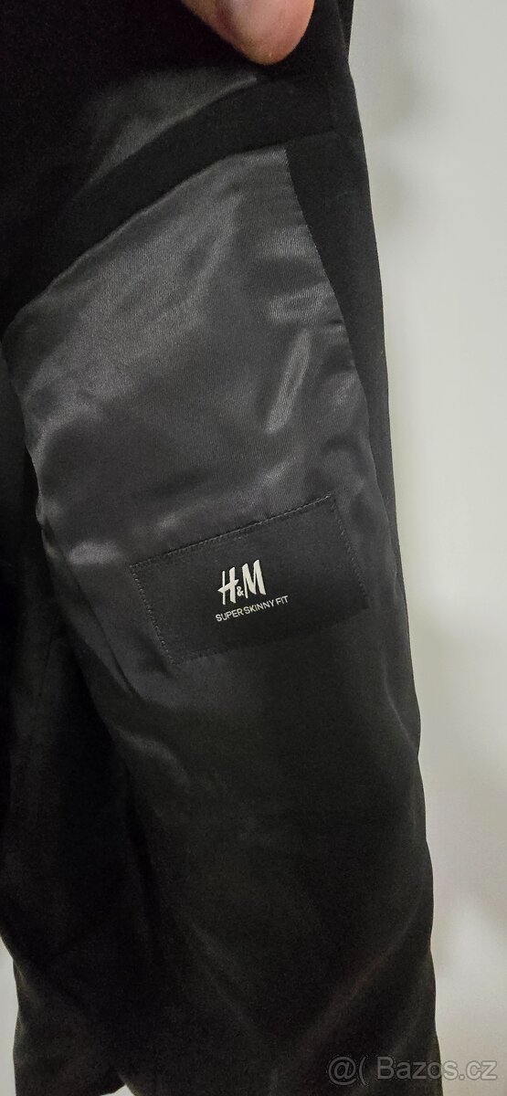 Prodám pánské sako vel. 52 H&M - 3
