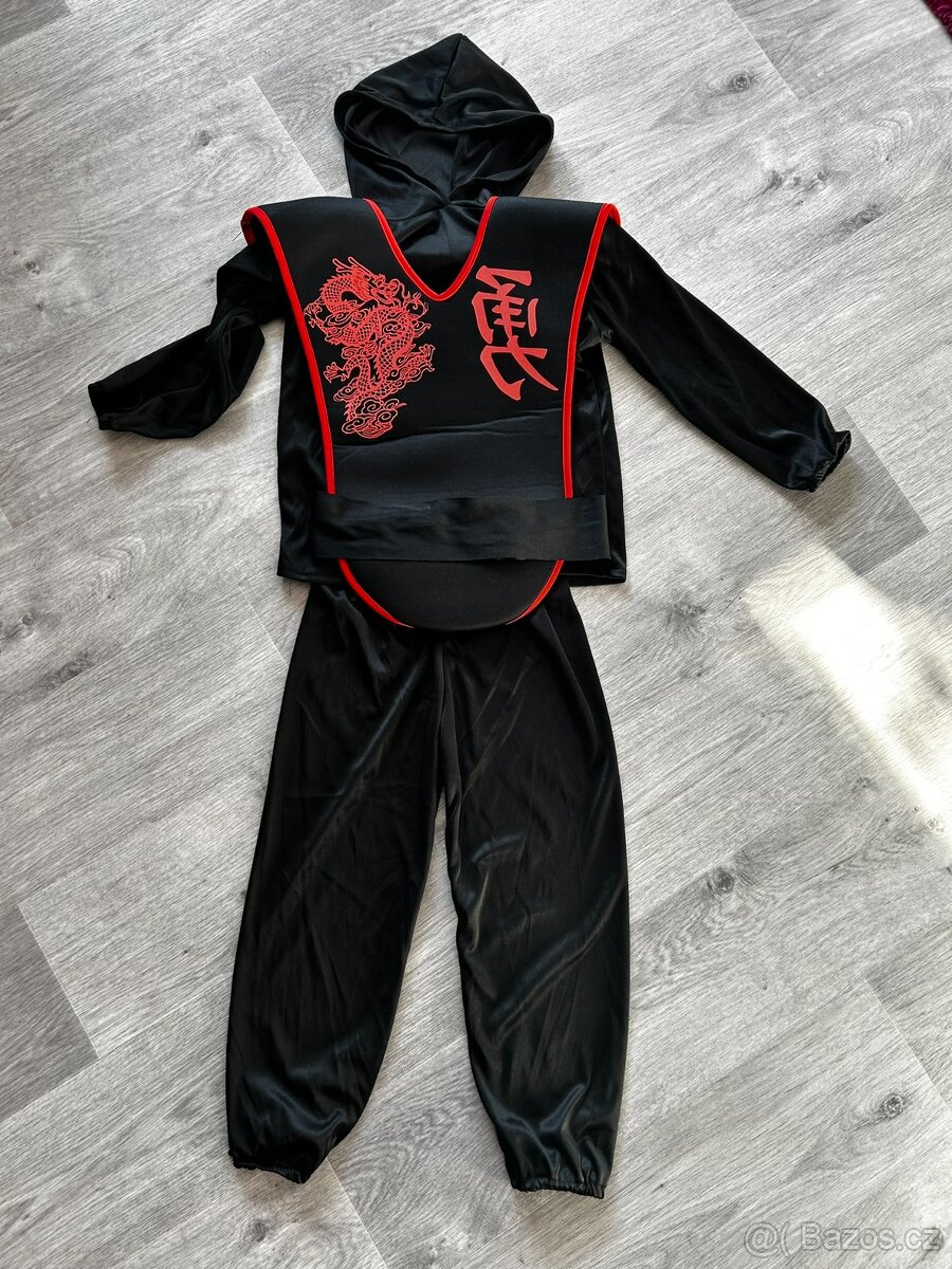 Prodám dětský kostým NINJA vel. 104 - 3