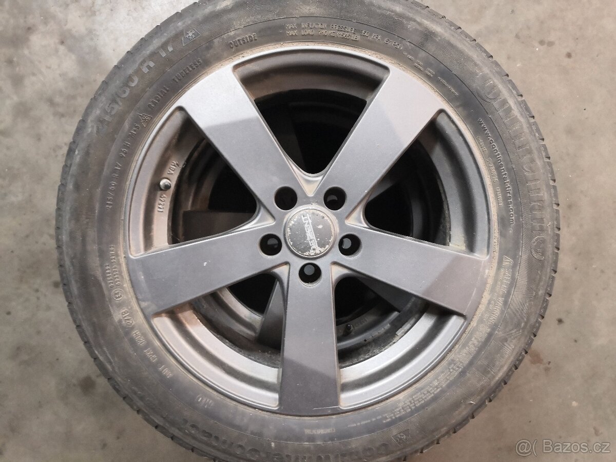 Dezent 7.5x17 5x108 ET40 - 3