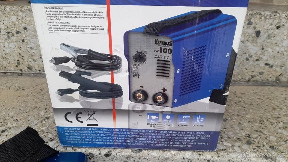 Invertorová svářečka Herkules IW 100 - 3