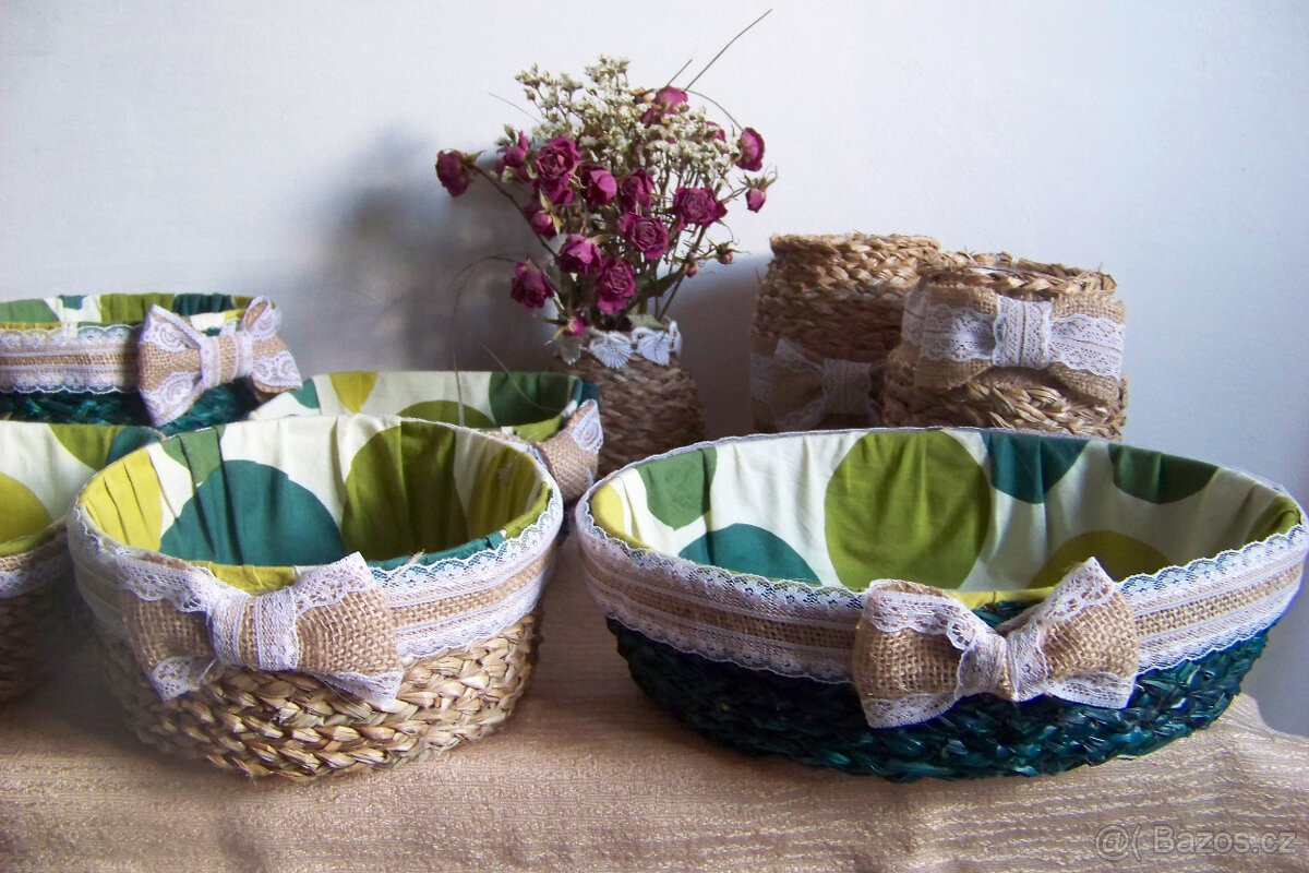 Košíčky třeba na pečivo,vajíčka, zajíčky - 3