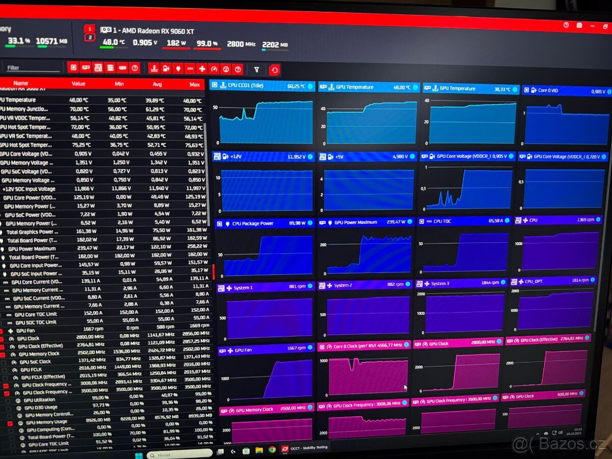 AMD RX9060XT 16 Gb Asus TUF OC - 3