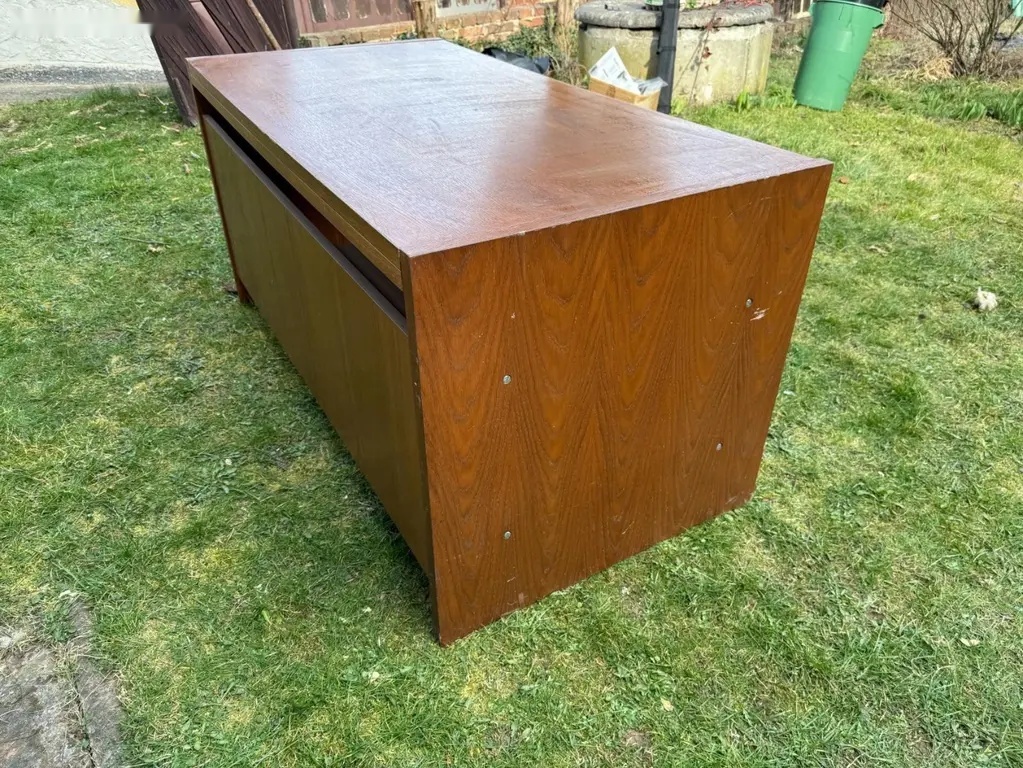 Stylový dřevěný psací stůl se šuplíky 150×75 cm - 3