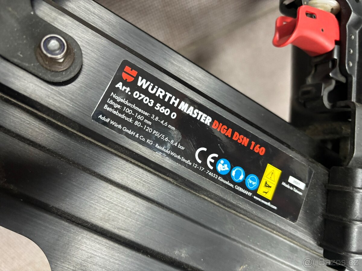 Klincovačka Würth Master DSN 160 (NOVÉ) - 3