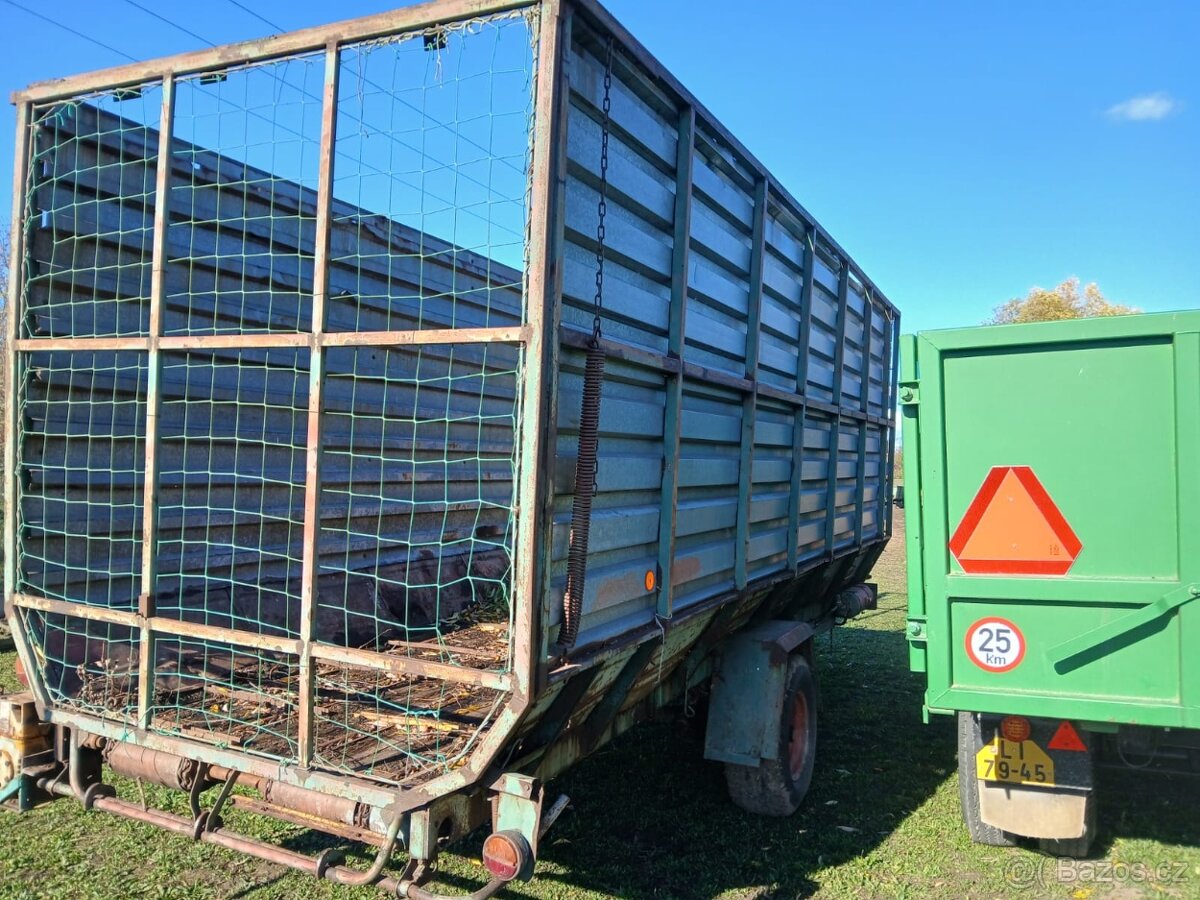 Vůz na seno slámu, malé balíky - 3