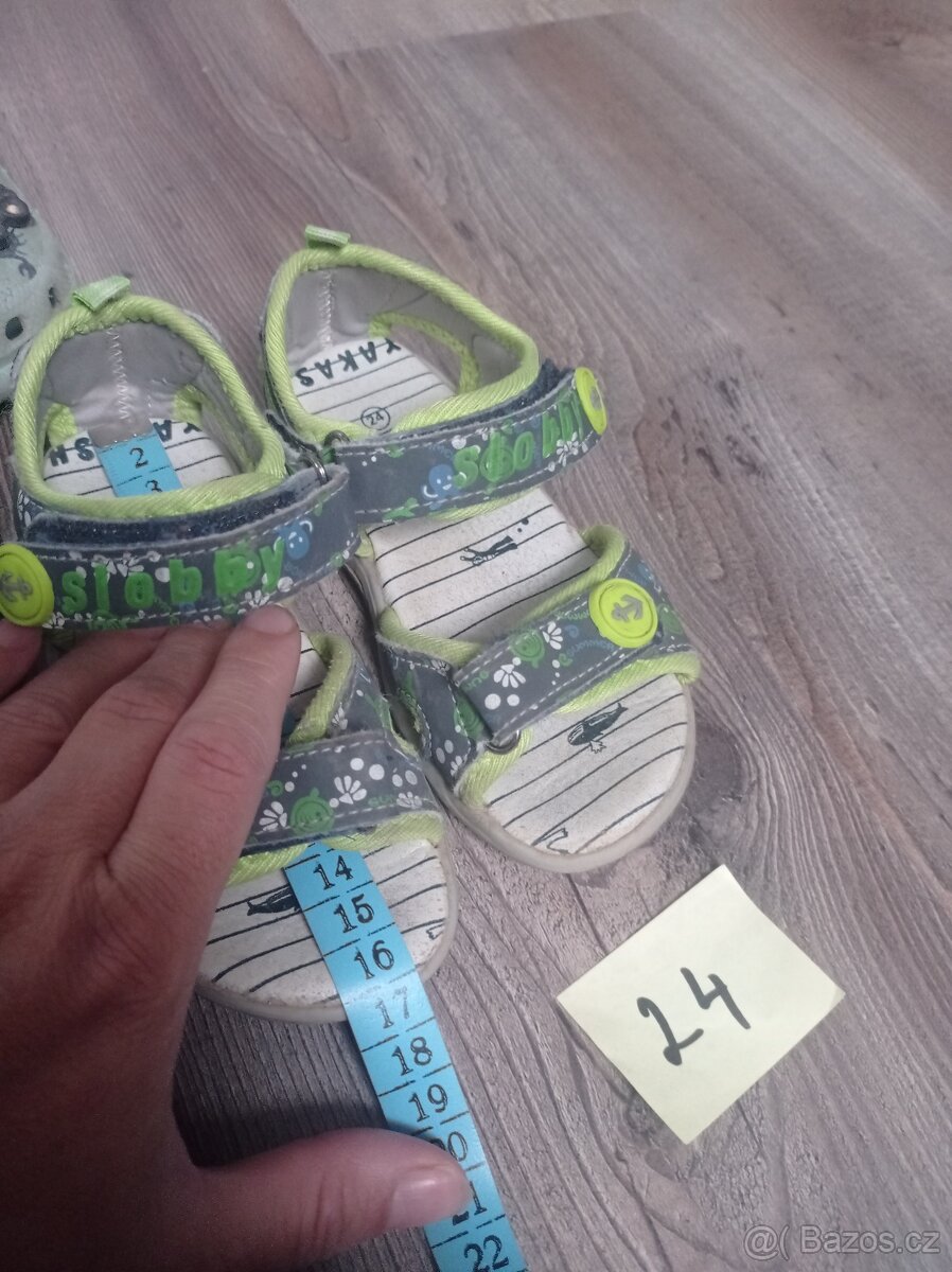 Boty, bačkůrky, croksy 24, Boty fare 25 - 3