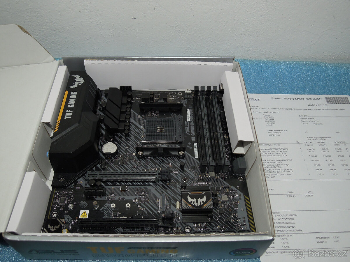 Zánovní základní deska ASUS TUF GAMING B450-PLUS II - 3