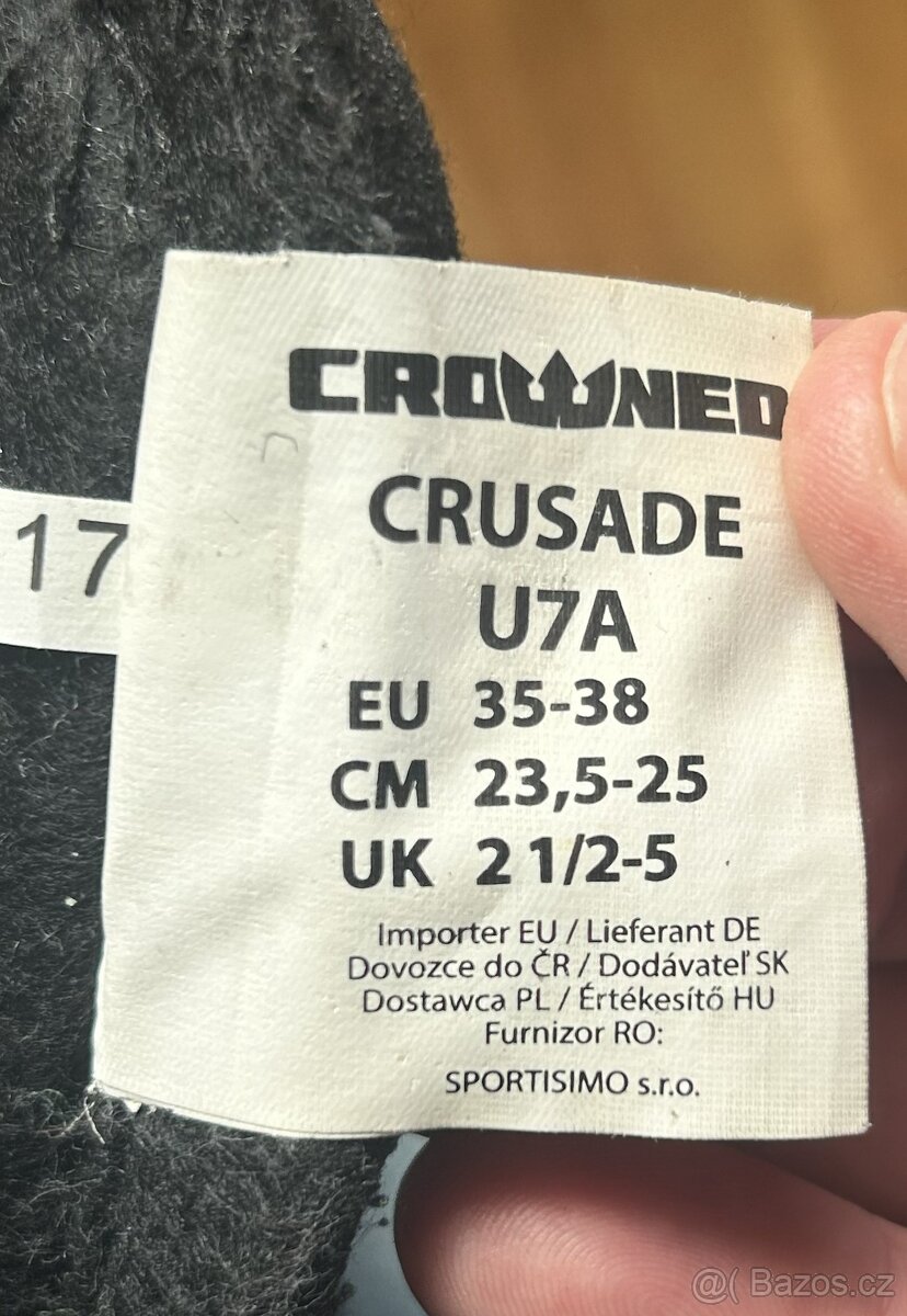 Chlapecké lední brusle Crowned Crusade vel. 23,5-26 cm - 3