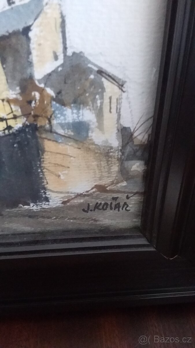 Obraz Jaromír Košař Chrudim Mydlářův dům - 3