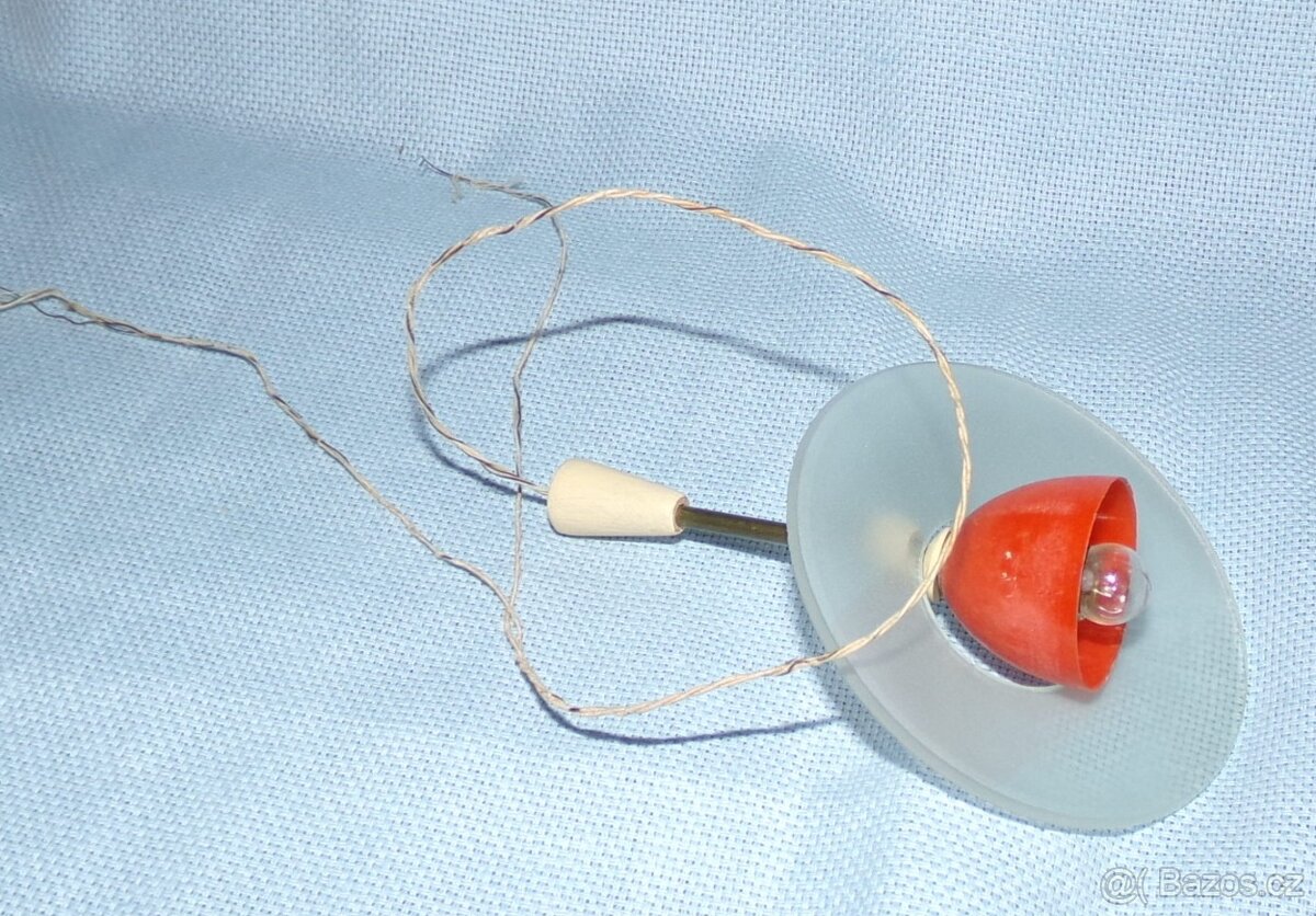 retro hračka, LUSTR do dětského domečku - 3