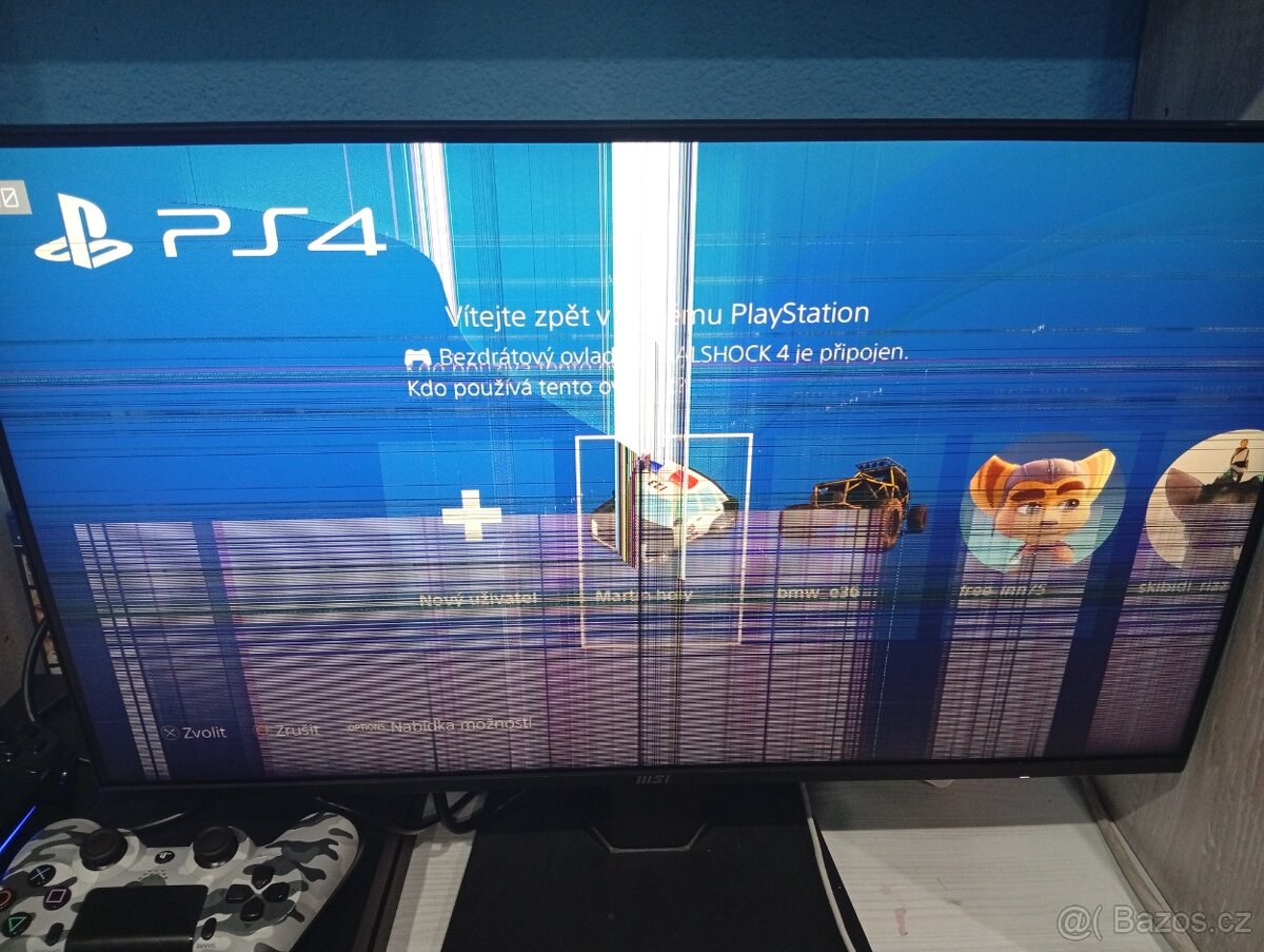 Monitor MSI PRO MP 252 poškozený display - 3