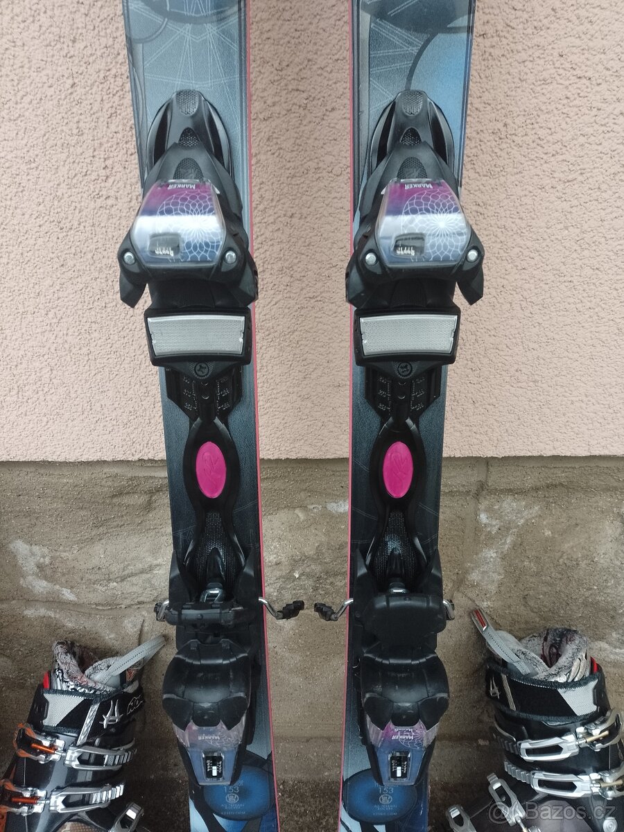 Dámské lyže K2 SUPER ONE ROCKER 153cm - 3