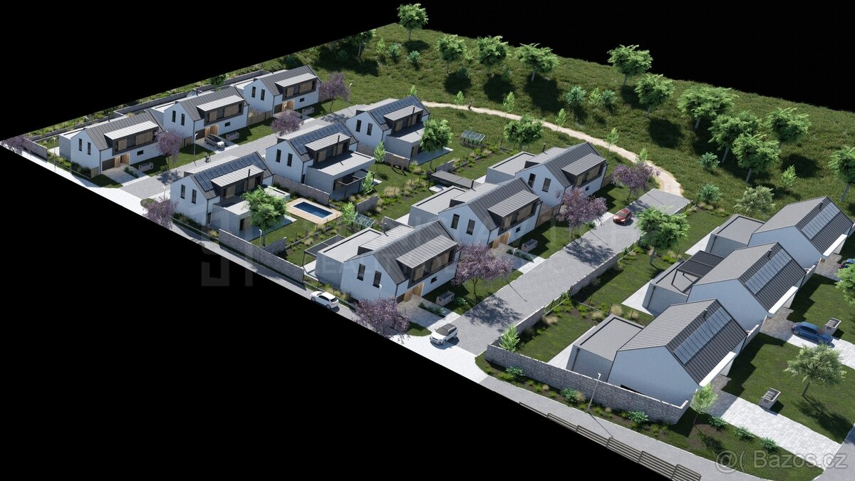 Prodej stavebního pozemku 613 m2, Velká Bystřice - 3