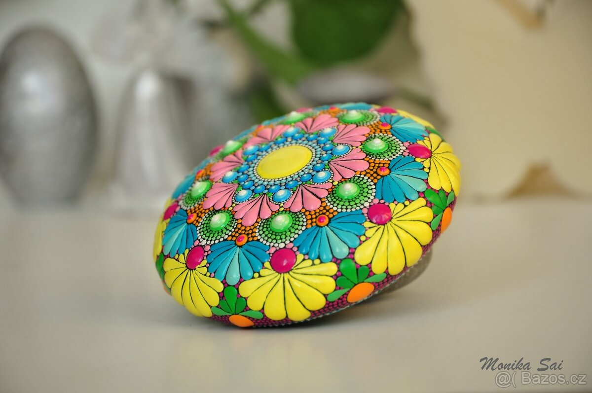 Mandala "Jarní probuzení" DotArt - akryl - 3