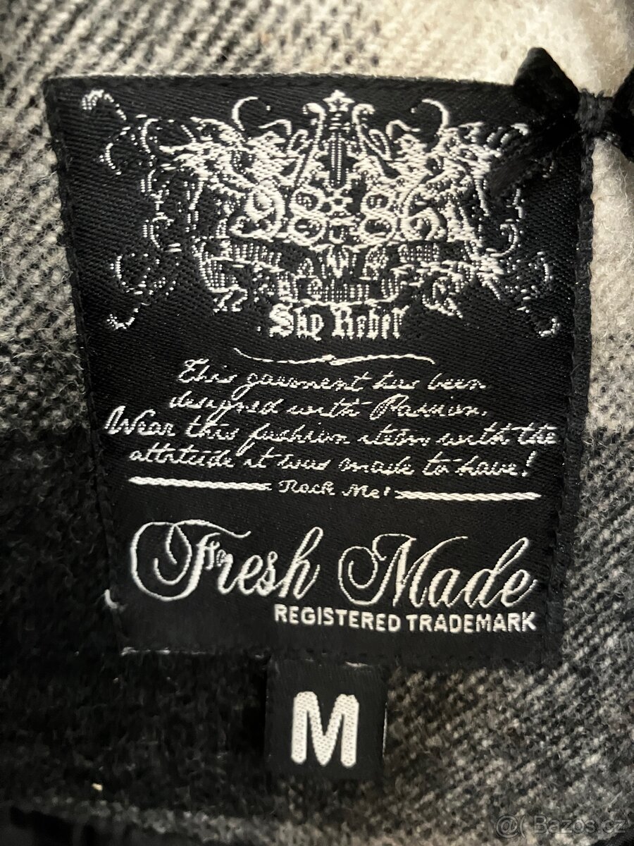 Zimní vlněný kabát vel. M, super stav - 3