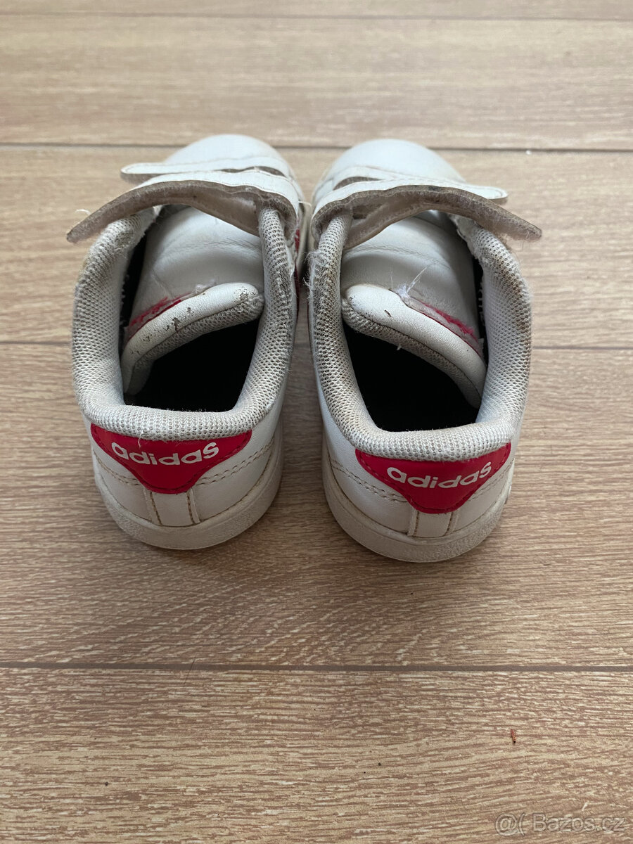 Bílé tenisky Adidas vel. 25 - 3