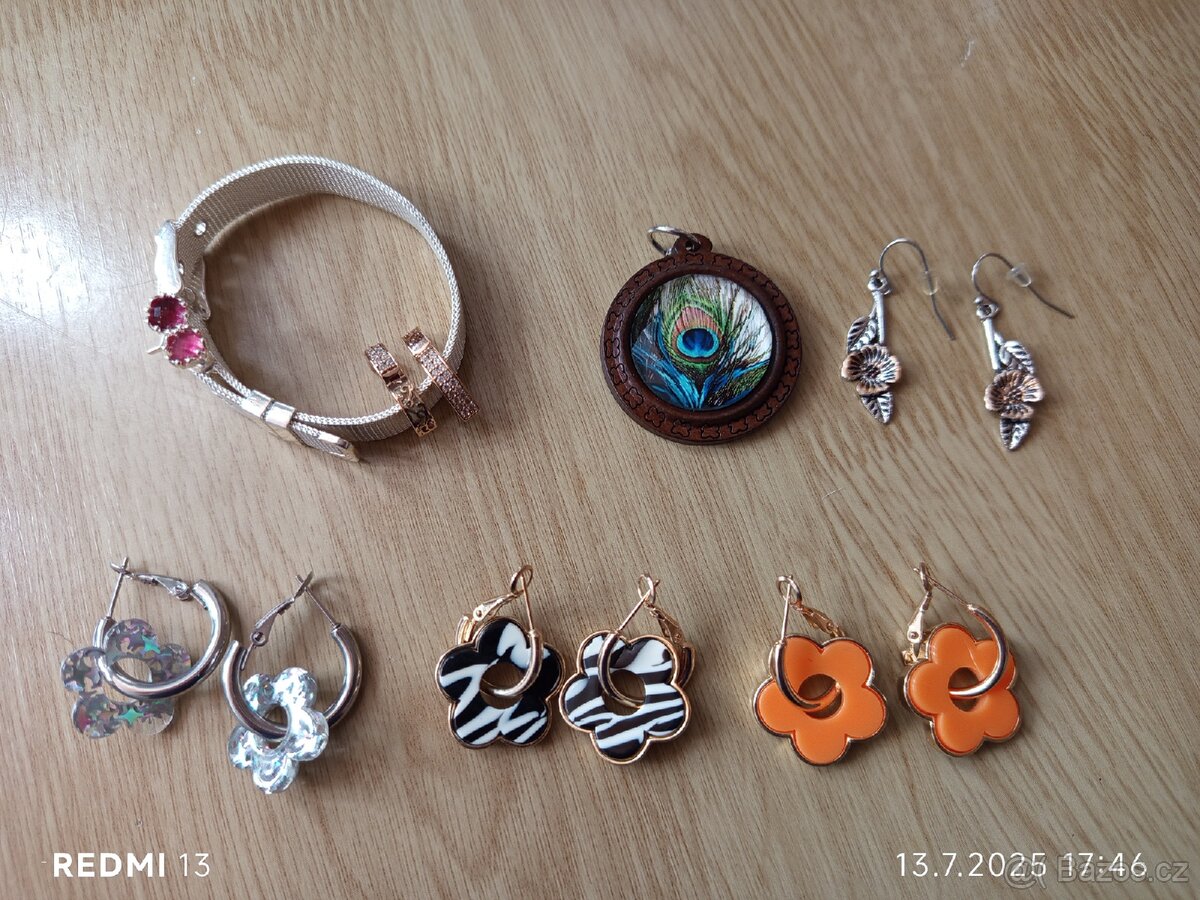 Náušnice bižuterie - 3