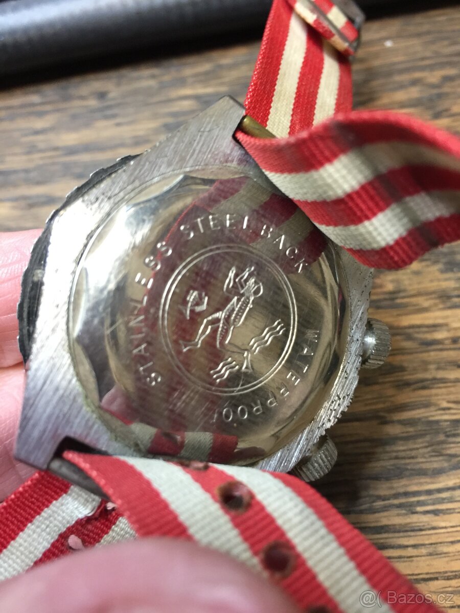 hodinky potápěčské cronograf E.R.C. Super Calender - 3