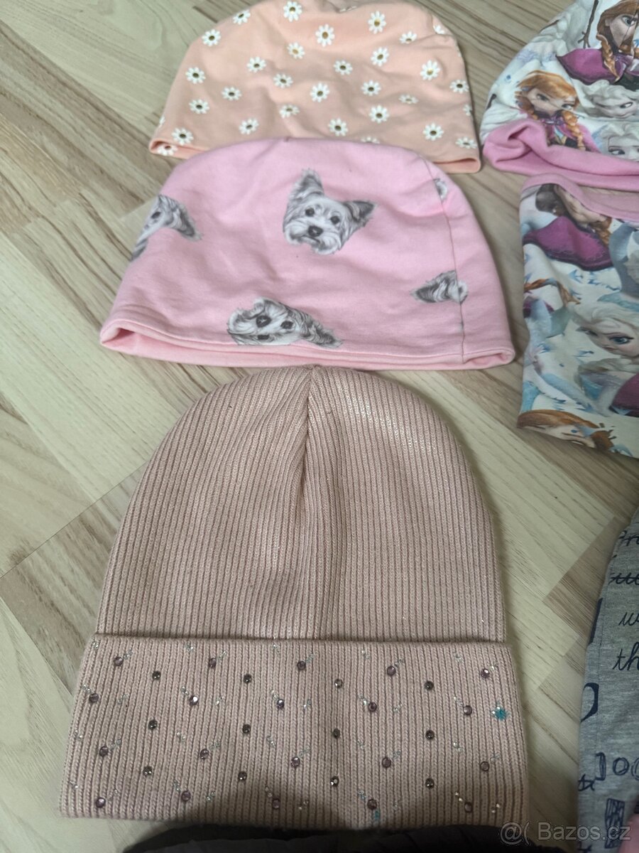 Čepice+ rukavice vel 6-8 - 3