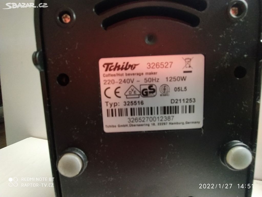 Kávovar Tchibo - 3