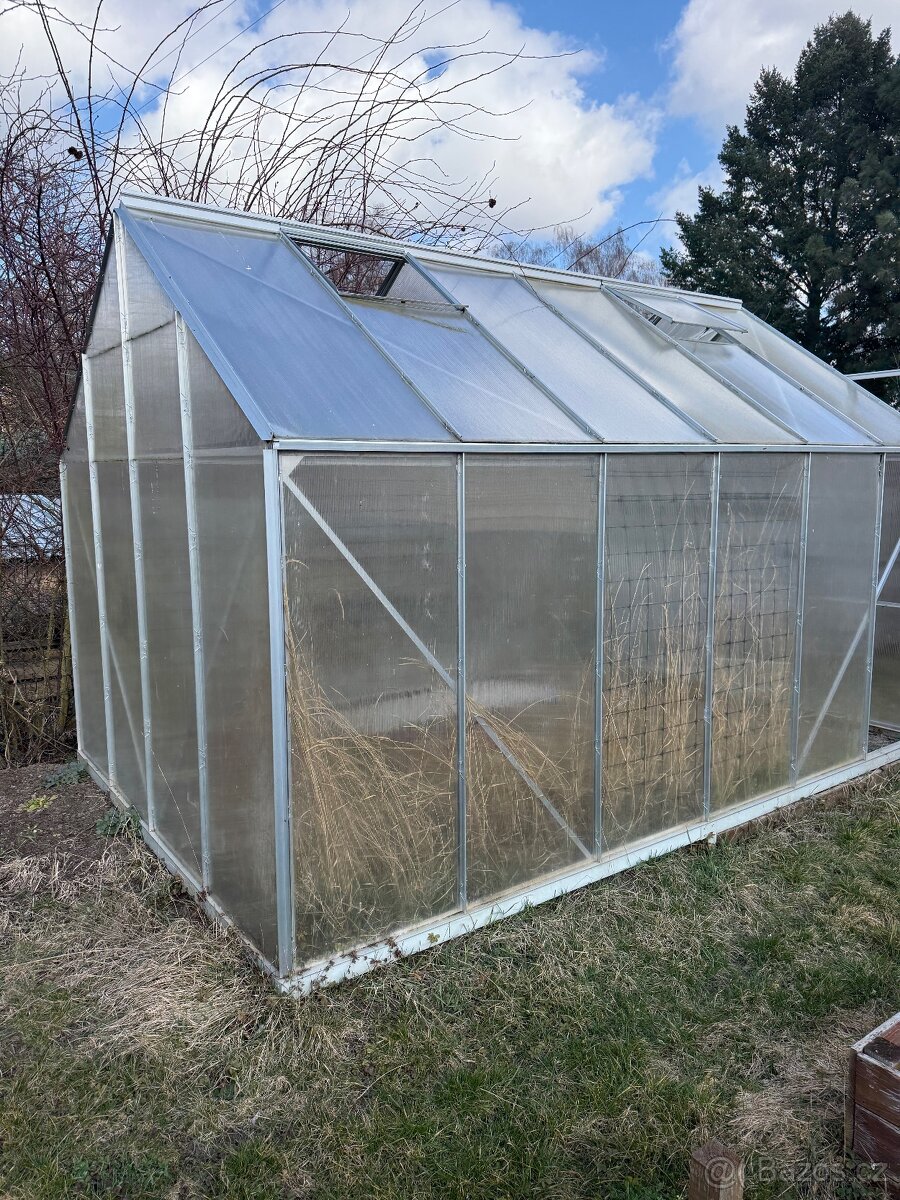 Prodám hlinikovy skleník - 3