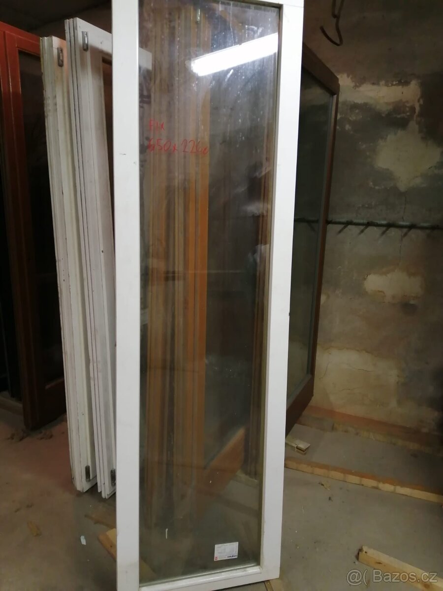 Prodám dřevěné okno dvojskla ditherm fix - 3