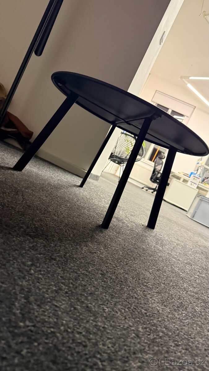 Designový konferenční stolek černý 60 cm - 3