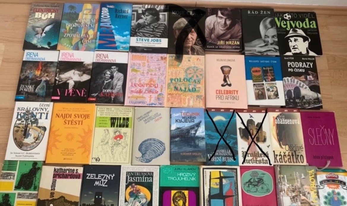 Knihy různe žánry - 3