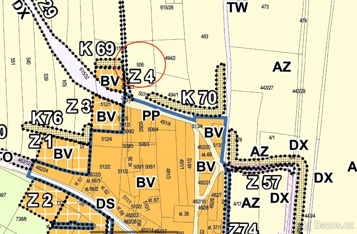 Prodej pole 2088 m² - 3