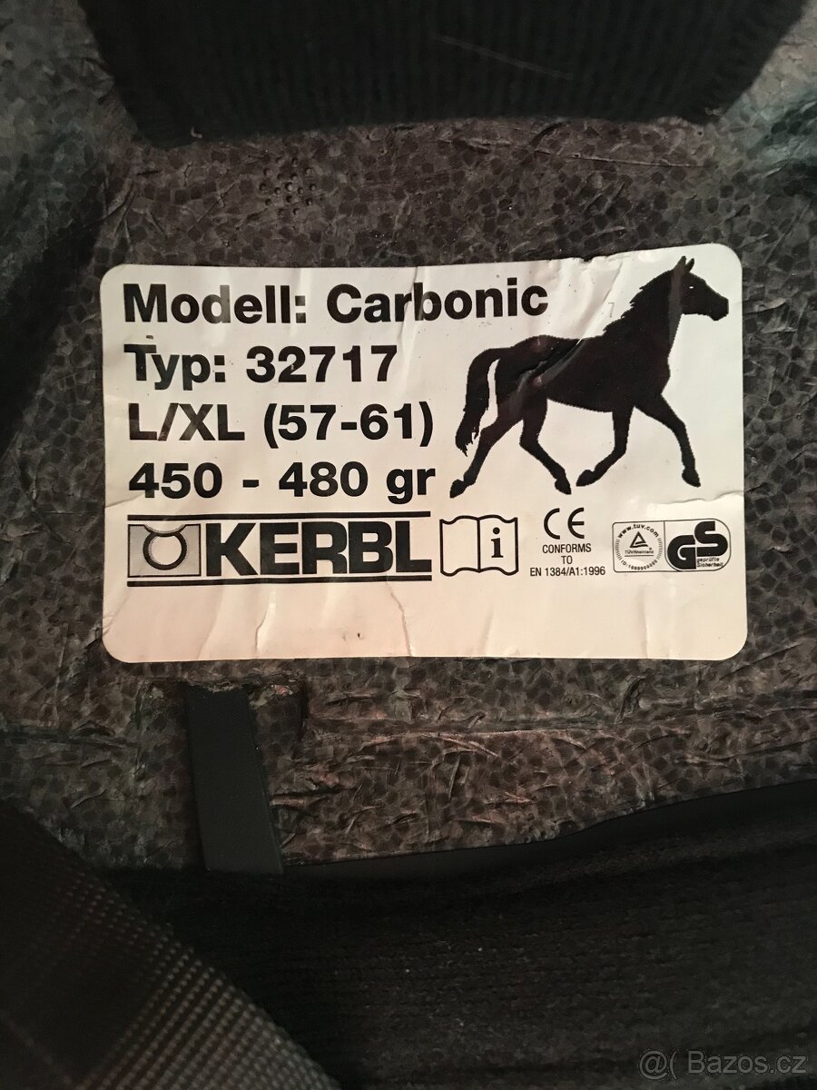 Jezdecká helma CARBONIC - 1 KUS - 3