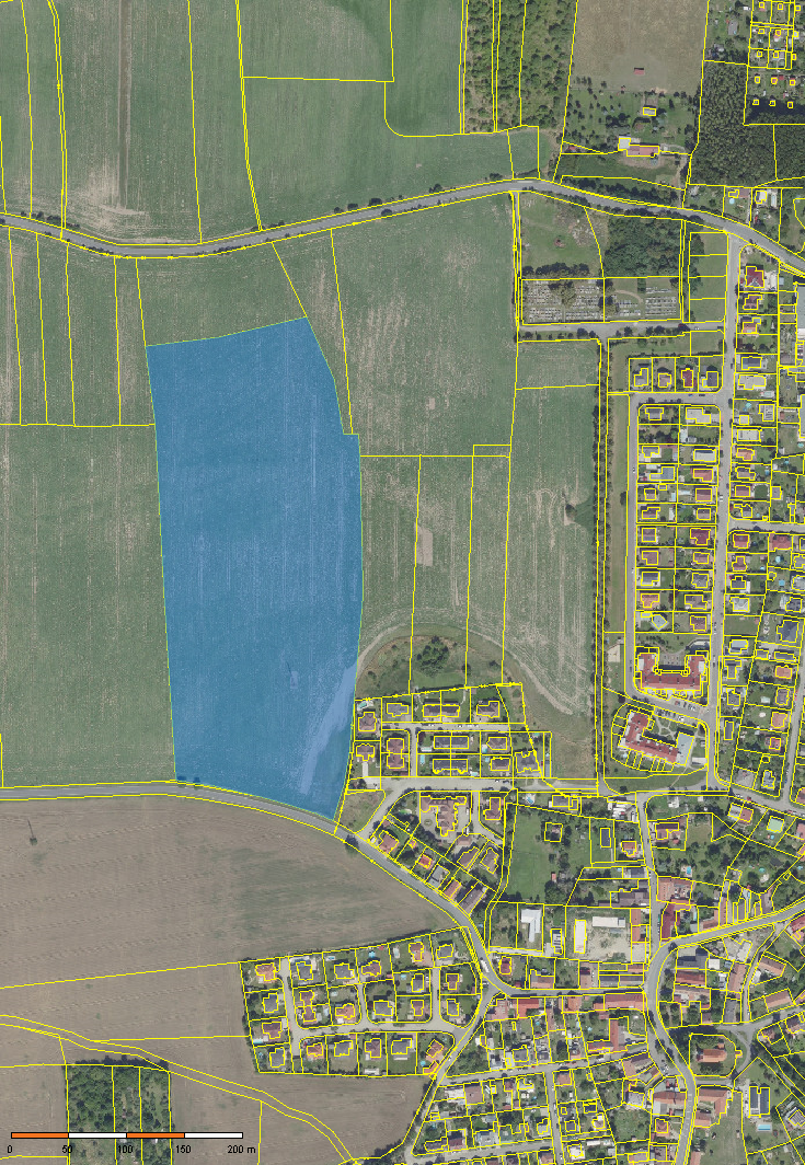 Pozemek Praha 10 - Dolní Měcholupy - 3