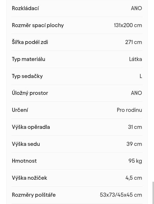 Rohová sedací souprava CARO - 3