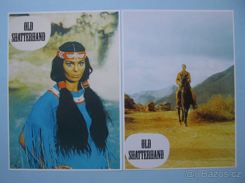 Sada 8 ks originálních plakátů Vinnetou - CHYBOTISK. - 3