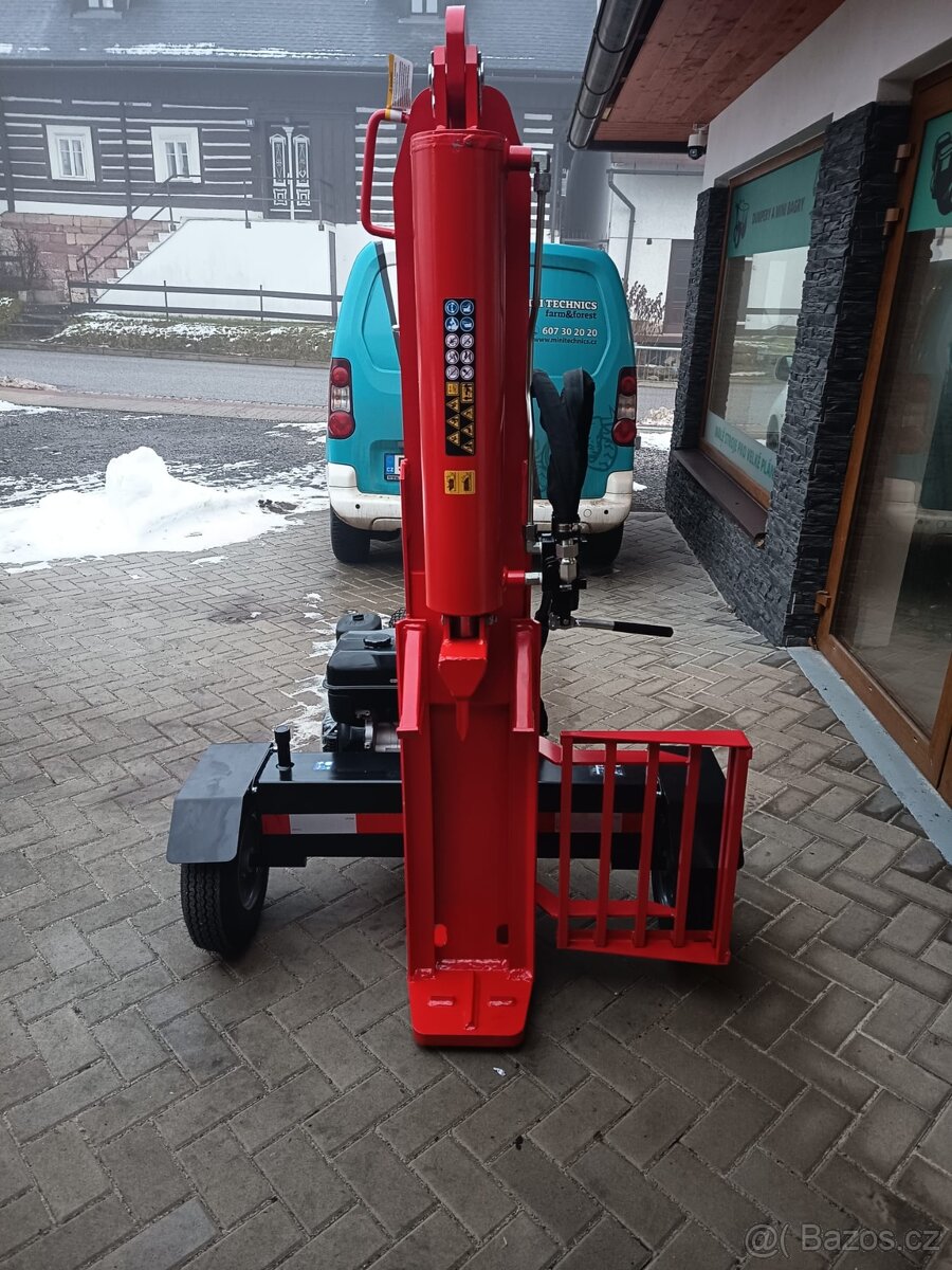 Benzínový štípač 40T za čtyřkolku/traktor - 3