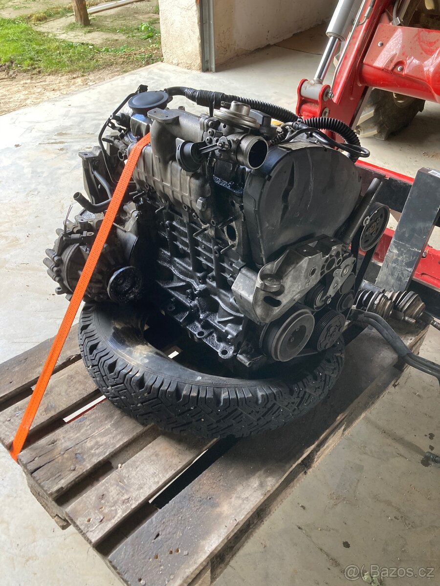 Motor 1.9tdi+díly - 66kw ALH - 3