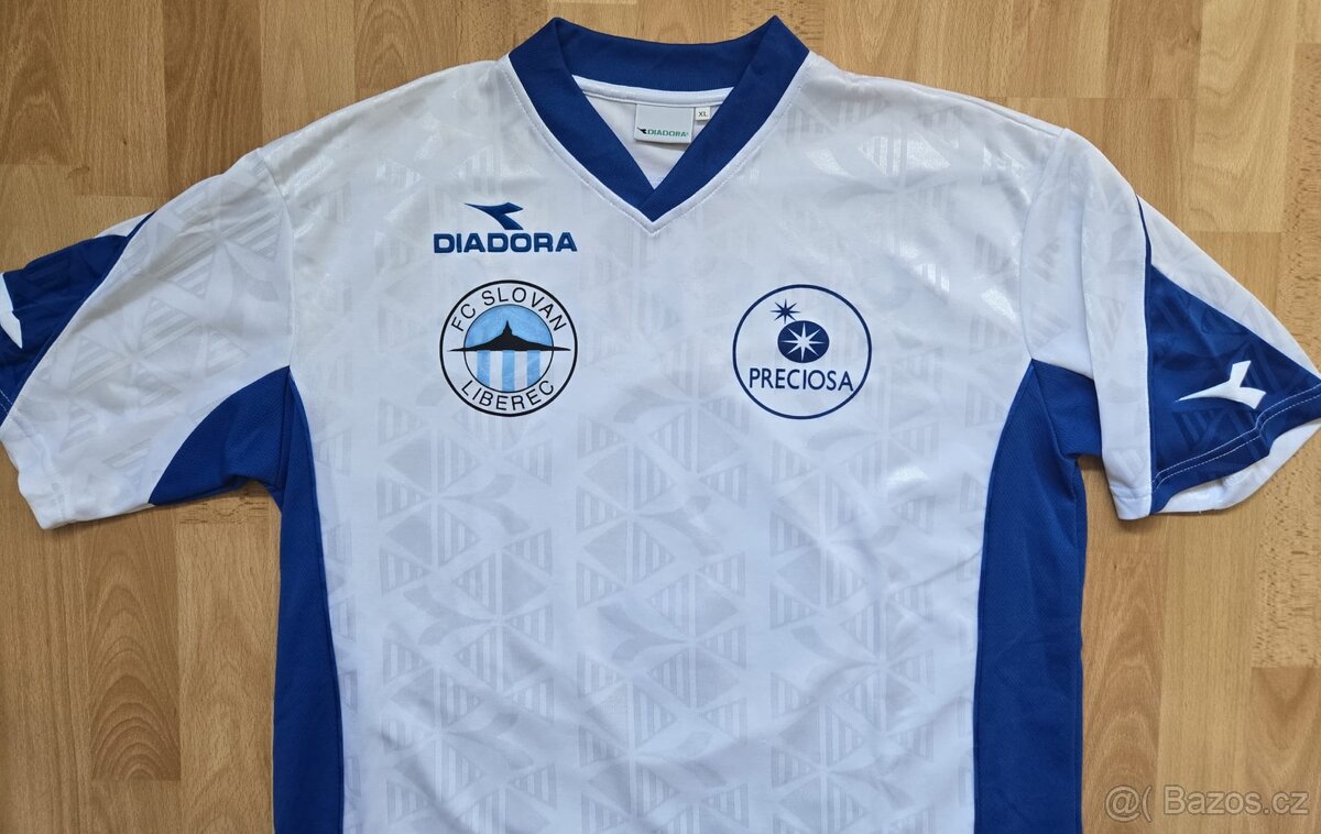 Originalni dres FC Slovan Liberec Pospisil 4 Diadora XL - 3