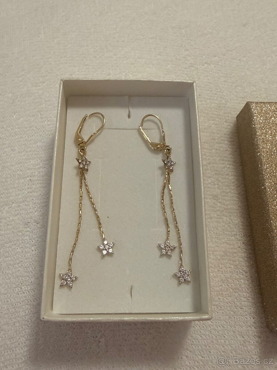 Zlaté visací naušnice - 3