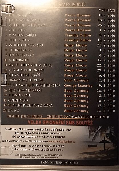 JAMES BOND 007 - COLLECTION DVD - 3