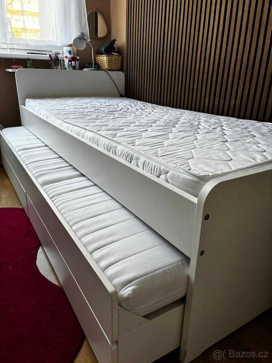 Rozkládací postel s úložným prostorem Ikea - 3