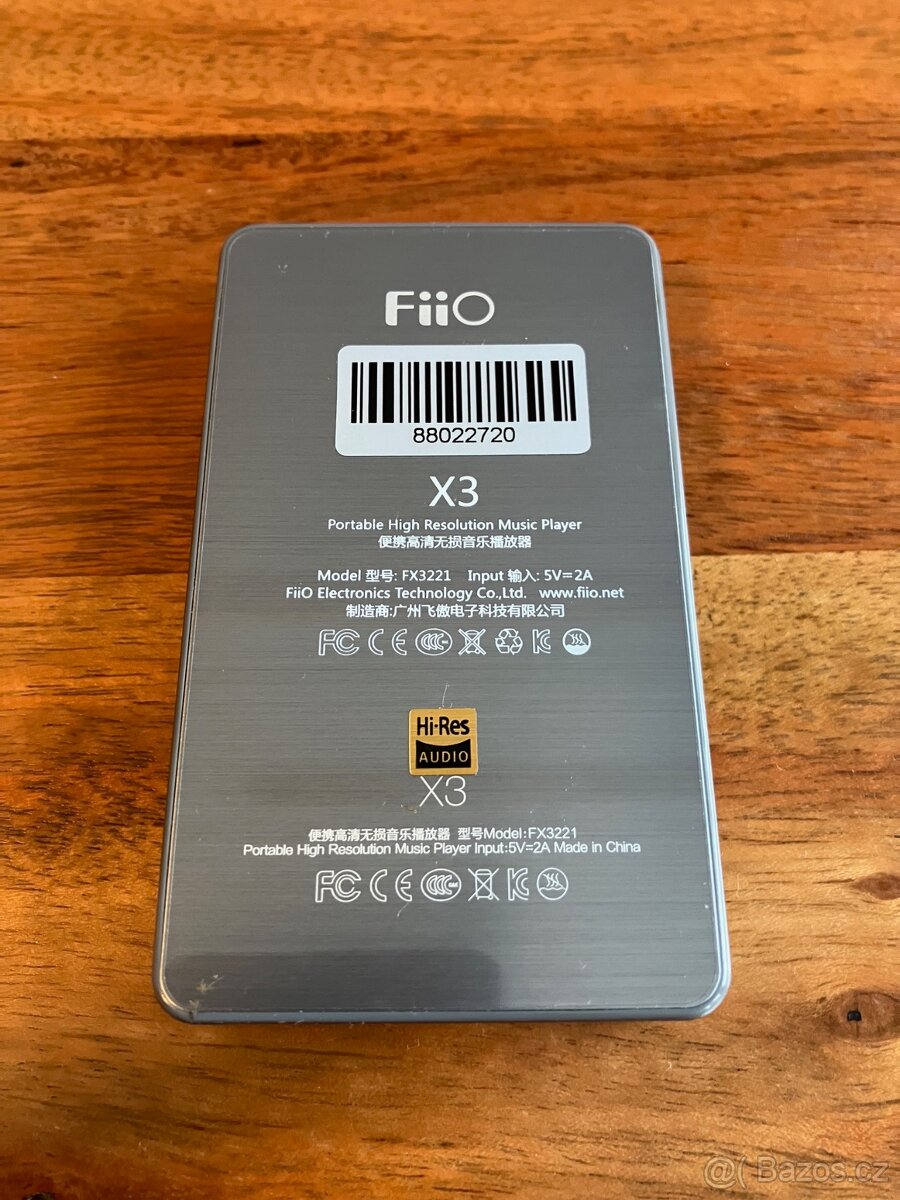 Fiio X3, 2 generace - 3
