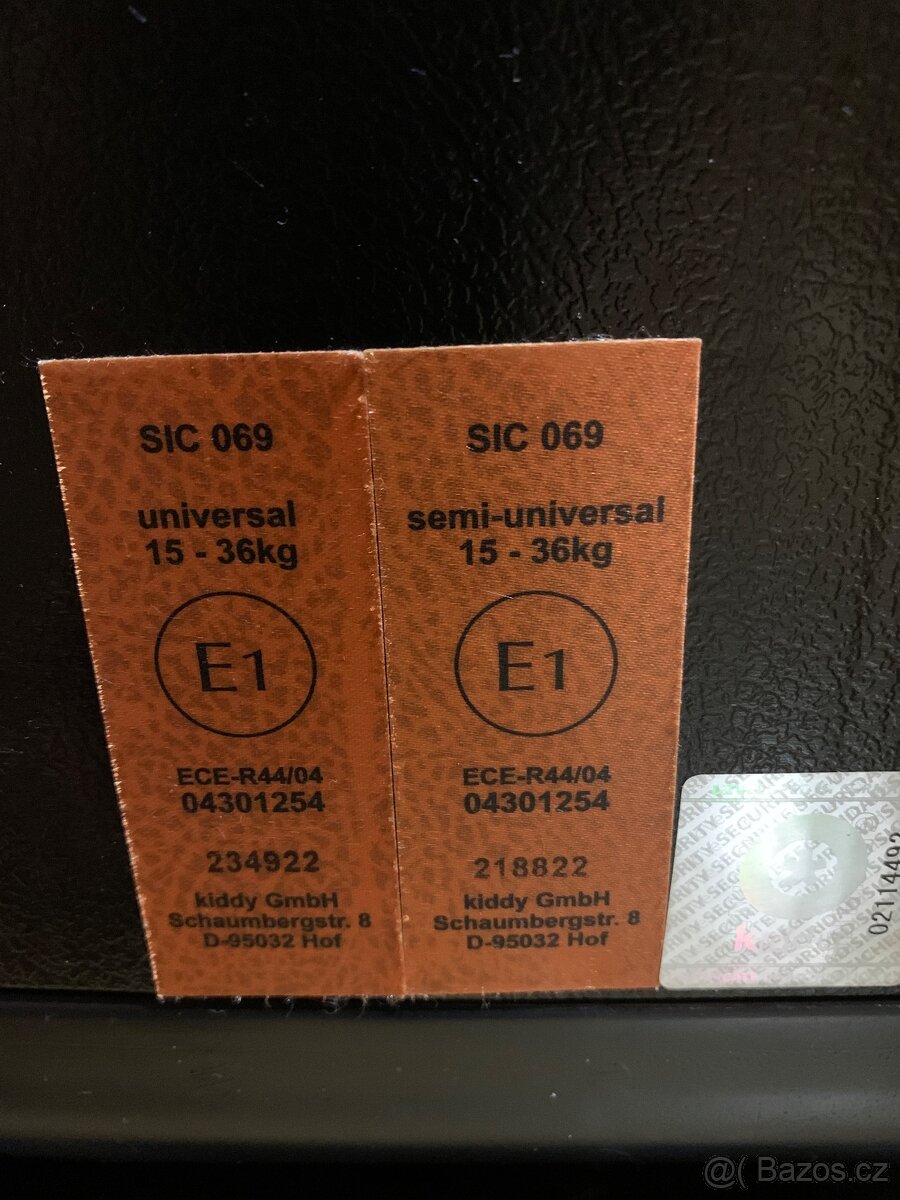 Autosedačka Kiddy s isofixem - 3