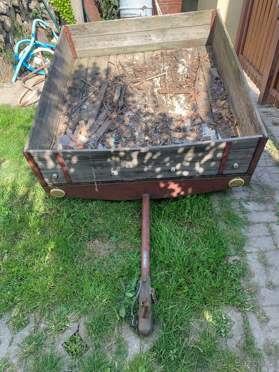 Vlek za malotraktor bez SPZ - 3