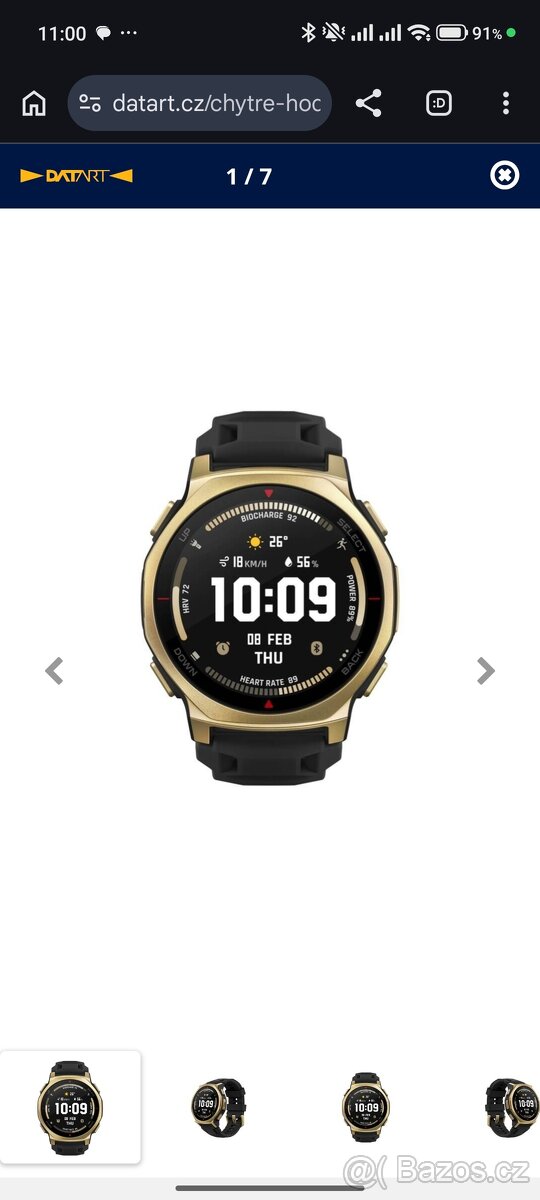 Amazfit Trex 3 Pro 44 zlaté - 3