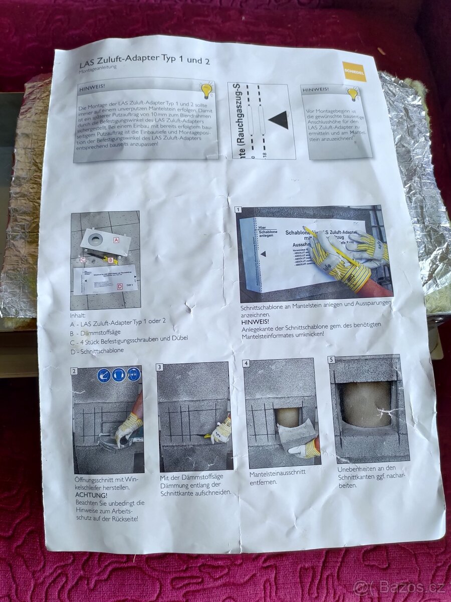 Přivětrávací LAS adaptér SCHIEDEL - 3